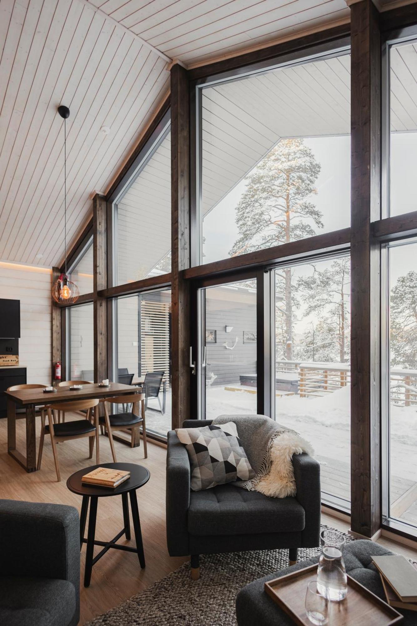 Norlight Cottages Ivalo - Tuli Bagian luar foto