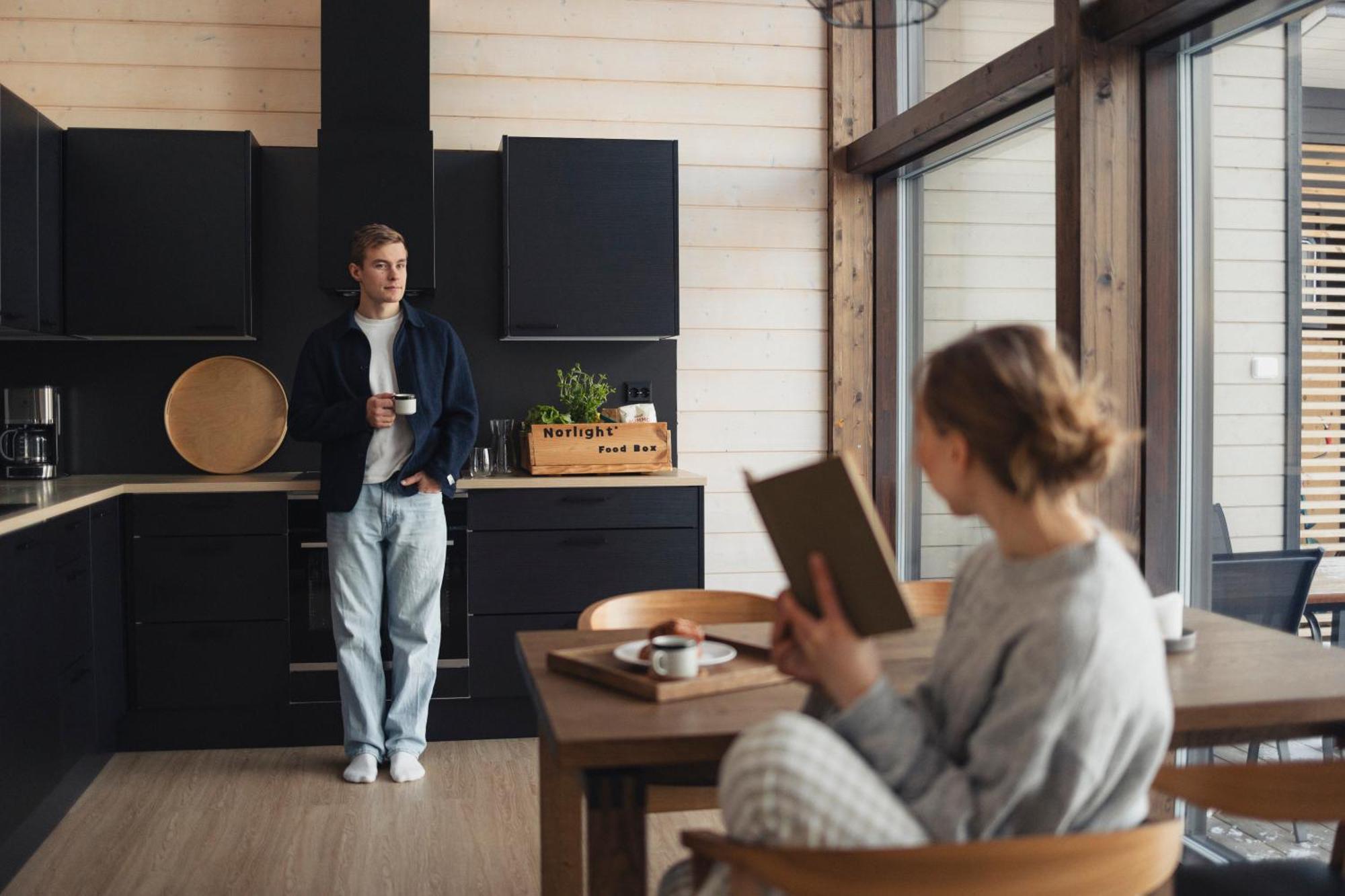 Norlight Cottages Ivalo - Tuli Bagian luar foto