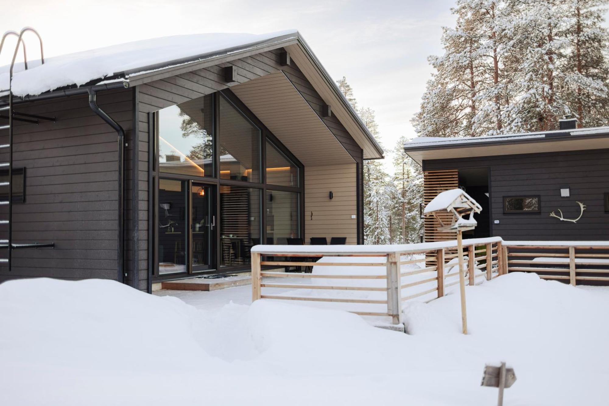 Norlight Cottages Ivalo - Tuli Bagian luar foto